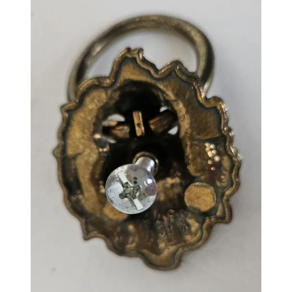 6 Pcs Large Lion Head Ring Drawer Pulls Knobs